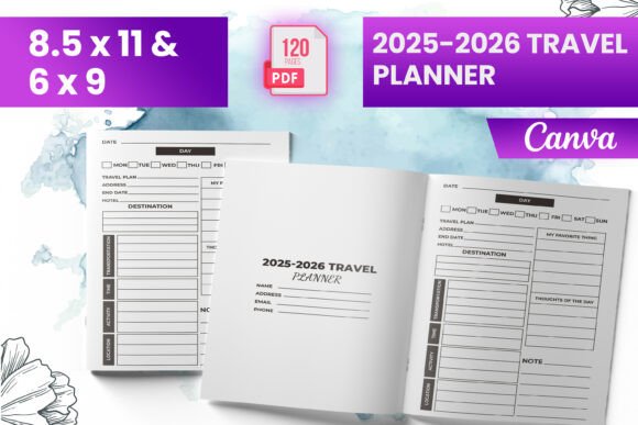 2025-2026 Travel Planner KDP