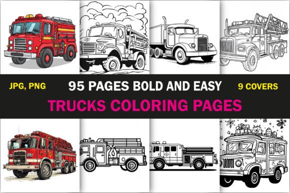 Trucks Coloring Book: A Strategic Tool for Creativity and Productivity